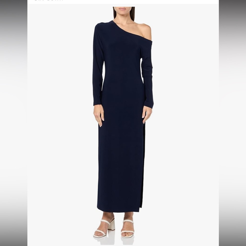 Norma Kamali Off the Shoulder Dress